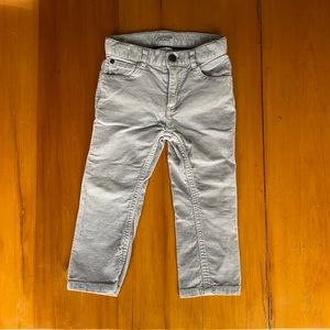 24M Gray Jacadi corduroy pants